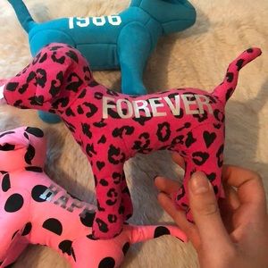 VS Pink mini dog lot (blue one sold)